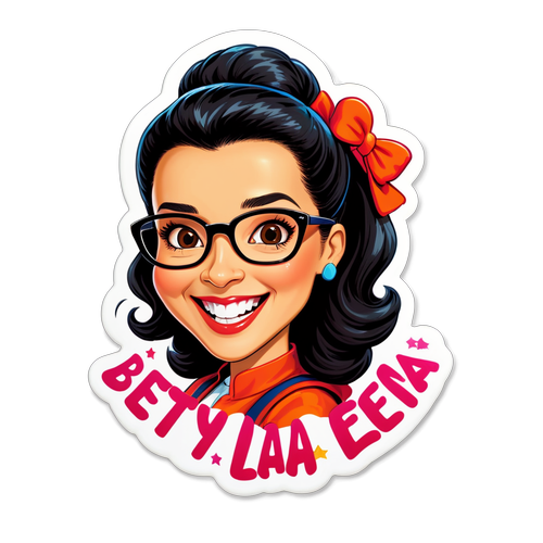 ¡Regresa la Consentida! Betty la Fea 2024: El Sticker que Hará Revivir tus Mejores Recuerdos