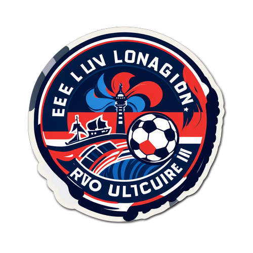 Stiker Logo New England Revolution