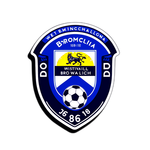 Nostalgisk design for West Bromwich-fans