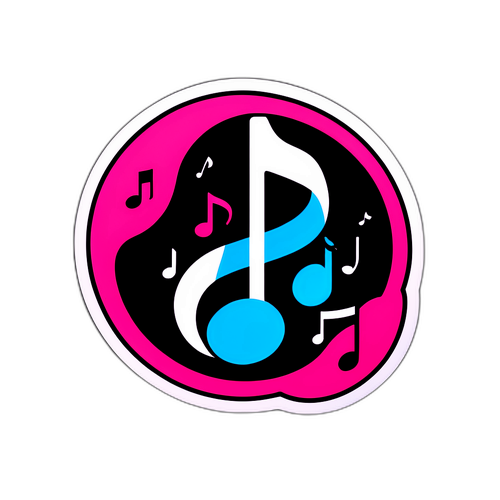 Symbolika TikTok z Nutami