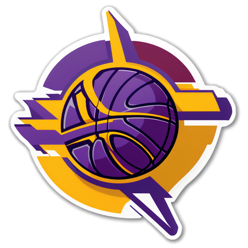 Adesivo Vibrante do Logo do Cleveland Cavaliers