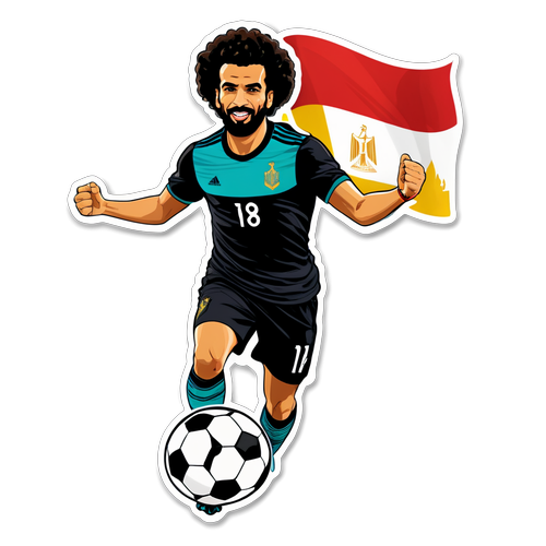 Sticker Menghormati Legasi Mohamed Salah