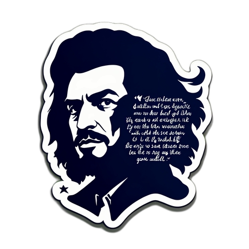 Sinan Akçıl Silueti ve Şarkı Sözü Stickerı