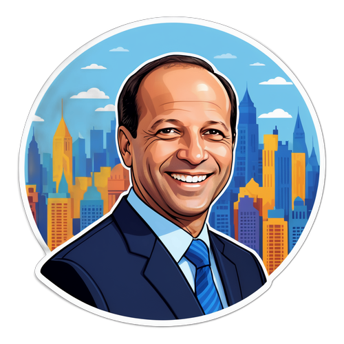 חברתי ונינוח - מדבקת פוליטית של ניר ברקת