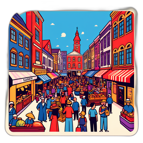 כיכר השבת - שוק ישן