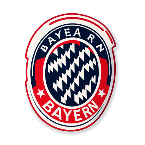 Sticker Futbol Penuh Energi! Tunjukkan Dukungan Anda untuk FC Bayern dengan Gaya!