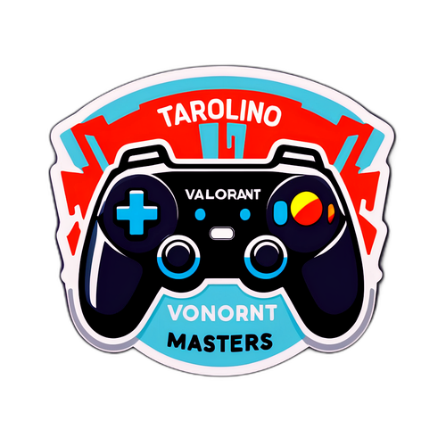 Sticker ng Video Game Controller para sa Valorant Masters Toronto