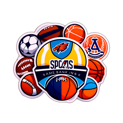 Giới thiệu các đội thể thao với thiết kế màu sắc sặc sỡ và năng động