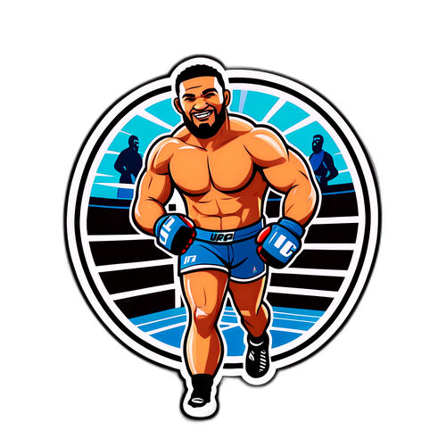 UFC 320 Eğlenceli Sticker