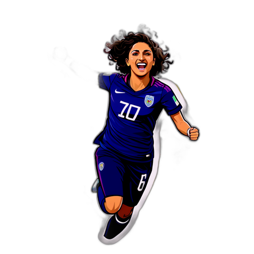 Fejr af mål med Nadia Nadim