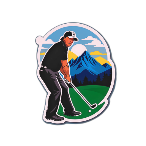 Phil Mickelson i Aktion