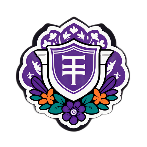 Stiker Elegan Intertwined Fiorentina dan Sigma