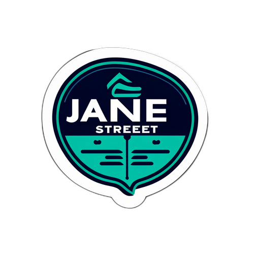 Modern Jane Street Logo Sticker