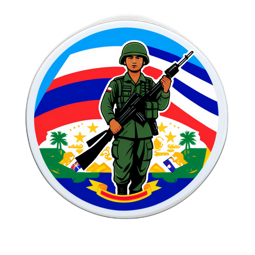 สติ๊กเกอร์ทหารไทยเพื่อความมั่นคง