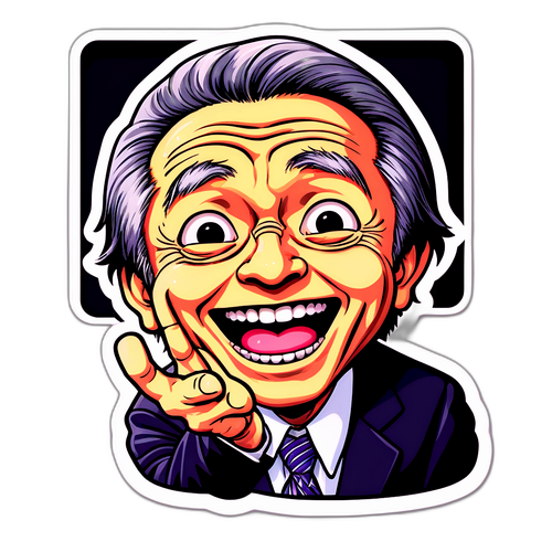 幽霊の表情を楽しむJunji Takada