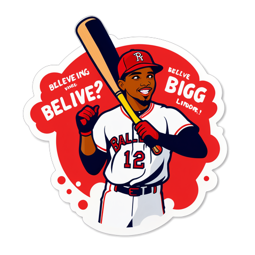 Francisco Lindor Batting Stance Sticker