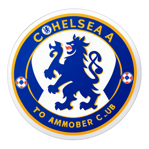 Logo Chelsea FC với các ngôi sao bóng đá nổi tiếng