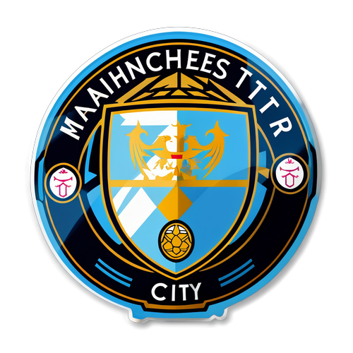 י Manchester City: התSticker המודרני שיגלה את עולמם העתידני של האלופים!