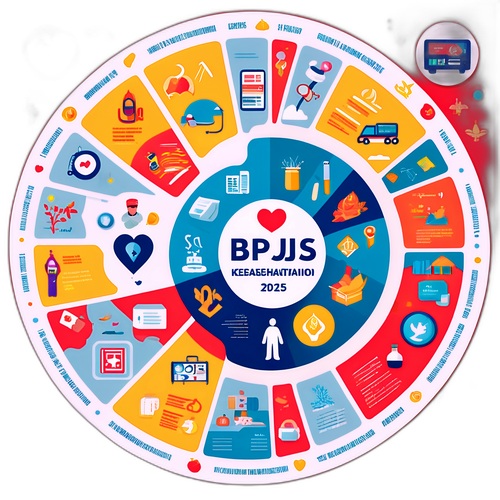 Infografis Stylized BPJS Kesehatan 2025
