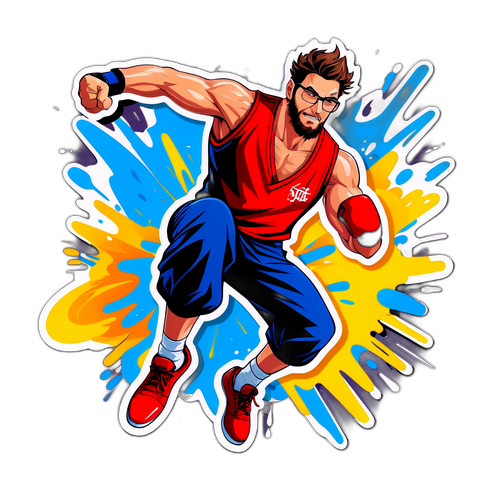 Stickers di Vettori in Azione