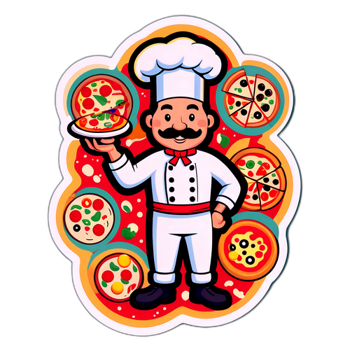 Chef di Pizza Giocoso