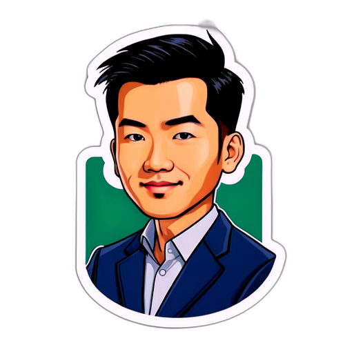 Modern na Portrait Sticker ni Dennis Uy