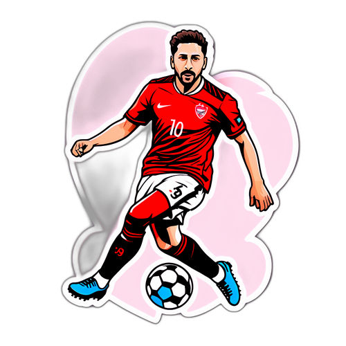 Hakan Çalhanoğlu İkonik Poz Stickerı