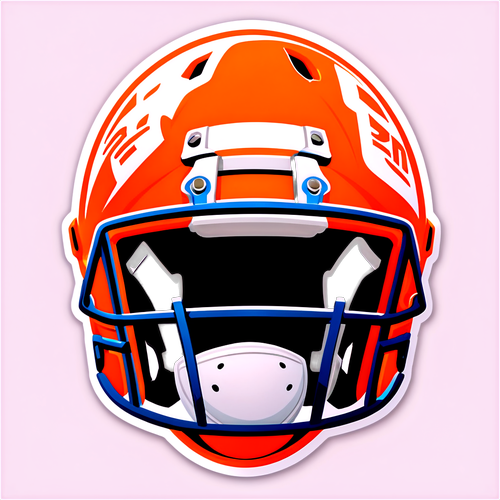 Unleash Your Team Spirit: The Vibrant 'Go Orange!' Syracuse Football Helmet Sticker You Can't Miss!