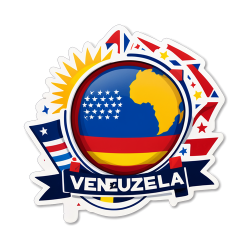 Unveiling Venezuela: The Must-Have Sticker That Celebrates Culture and Identity!