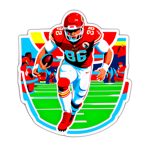 Spilleglæde: Travis Kelce Fejrer Touchdown