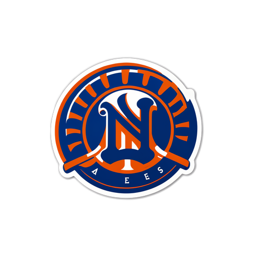 New York Mets Calendar Sticker