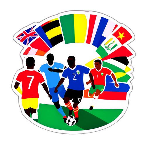 Fotbollstikett för AFCON