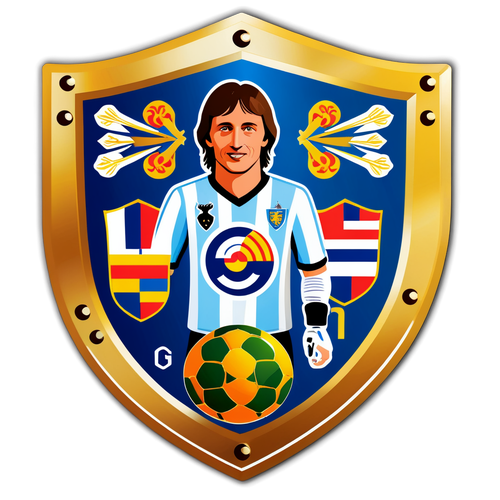 Ontdek De Prachtige Johan Cruijff Schaal Sticker: Een Brug Tussen Voetballegende en Nederlandse Traditie!