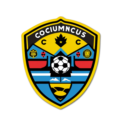 Stiker Pertarungan Tim Sepak Bola Columbus Crew dan Cincinnati