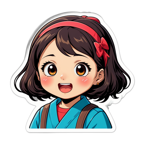 ユミの遊び心あふれる表情のデザイン