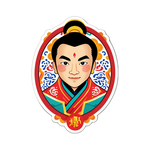 關華藝術魅力貼紙