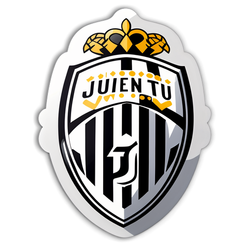 Juventus emblemet med modern touch