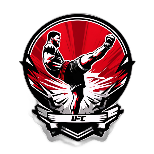UFC Téma Nálepka