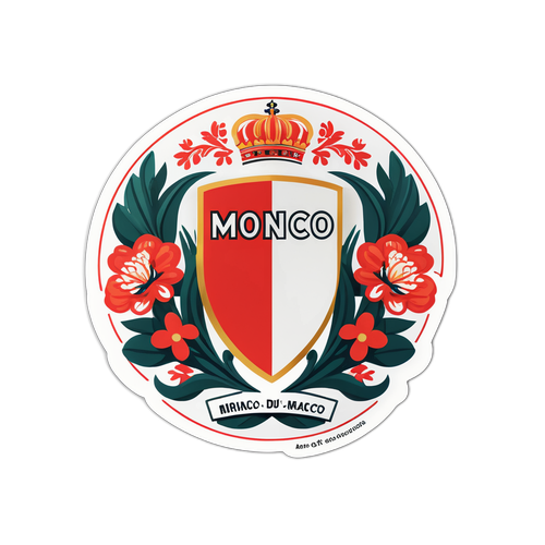 Kunstvolle Sticker mit Eleganz und Sportgeist