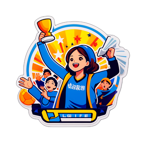 경험의 삶 테마 스티커