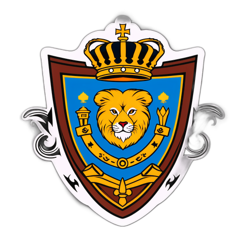Adesivo Criativo do Escudo do Vasco da Gama