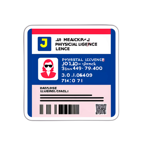 Reka Bentuk Stiker Lesen Memandu JPJ Praktikal