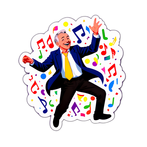 Glædelig Danseklistermærke af Alfred