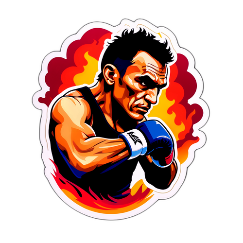 Konstnärlig hyllning till Tony Ferguson