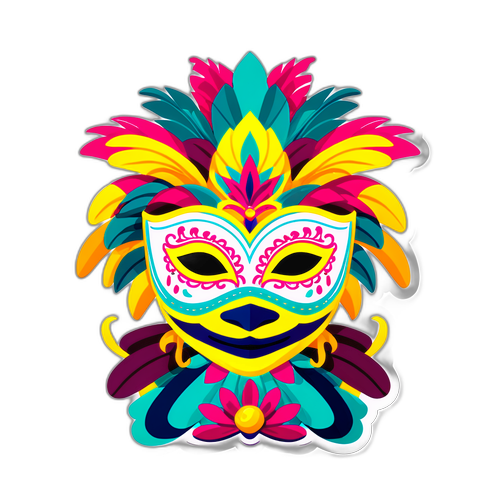 Adesivo para o Carnaval de Joinville