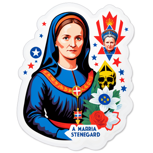 Maria Malmer Stenergard Klistermärke