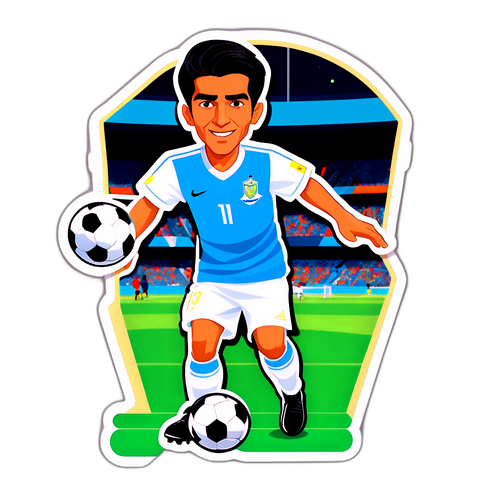 Sticker de Marcelino Moreno en Acción