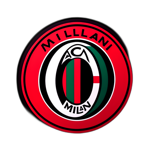 Nhãn dán biểu tượng AC Milan