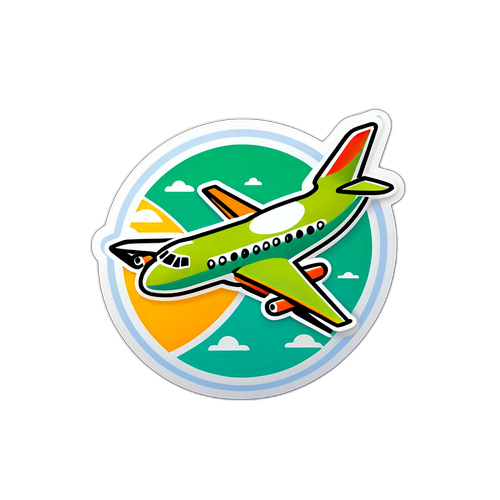 Αυτοκόλλητο με Θέμα Transavia