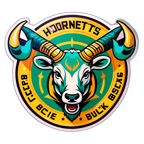 Sticker Vibrante dos Hornets e Bucks